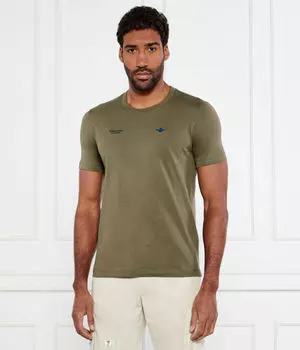 Футболки Regular fit Aeronautica Militare, хаки