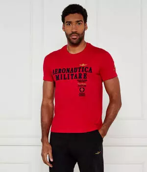 Футболки Regular fit Aeronautica Militare, красный