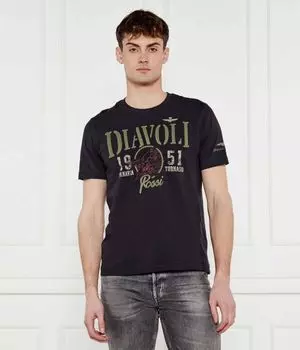 Футболки Regular fit Aeronautica Militare, синий