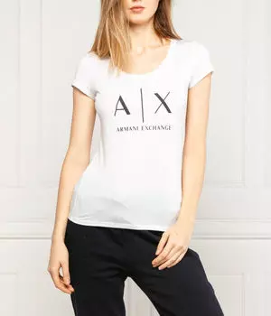 Футболки Regular fit Armani Exchange, белый