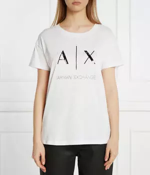 Футболки Regular fit Armani Exchange, белый