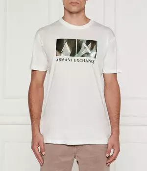 Футболки Regular fit Armani Exchange, белый