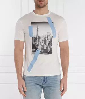 Футболки Regular fit Armani Exchange, белый