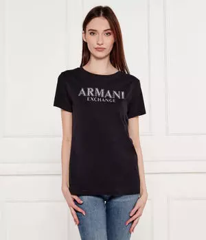 Футболки Regular fit Armani Exchange, черный