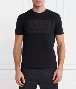 Футболки Regular fit Armani Exchange, черный