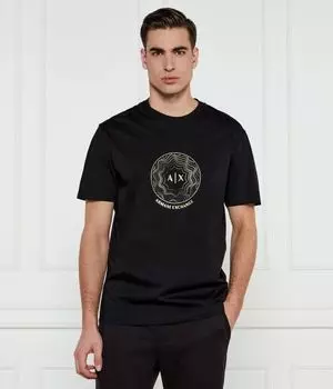 Футболки Regular fit Armani Exchange, черный