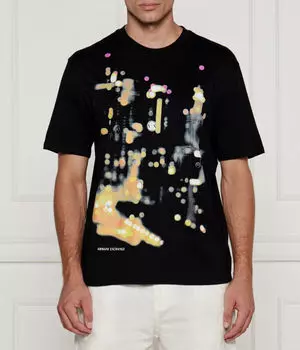 Футболки Regular fit Armani Exchange, черный