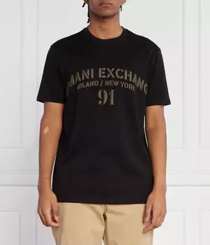 Футболки Regular fit Armani Exchange, черный