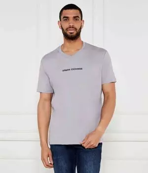 Футболки Regular fit Armani Exchange, фиолетовый