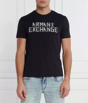 Футболки Regular fit Armani Exchange, синий