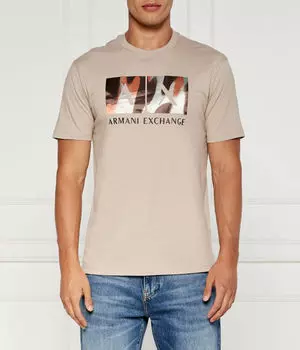 Футболки Regular fit Armani Exchange, желтый