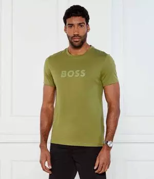 Футболки Regular fit Boss, зеленый