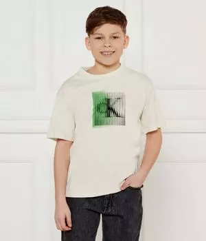 Футболки Regular fit Calvin Klein Jeans, экрю