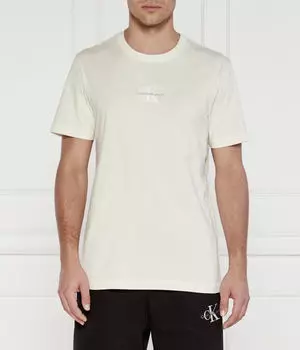 Футболки Regular fit Calvin Klein Jeans, экрю