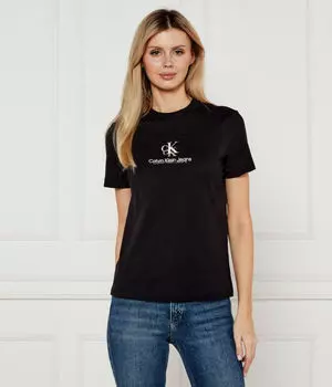 Футболки Regular fit Calvin Klein Jeans, черный