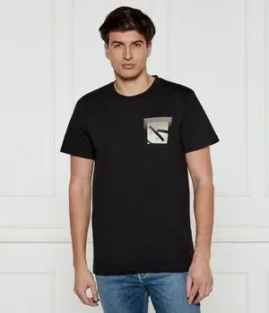 Футболки Regular fit Calvin Klein Jeans, черный