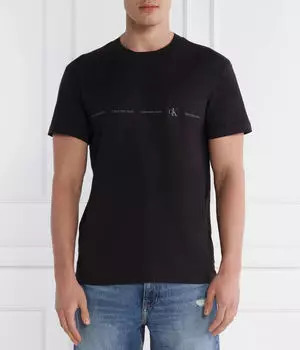 Футболки Regular fit Calvin Klein Jeans, черный