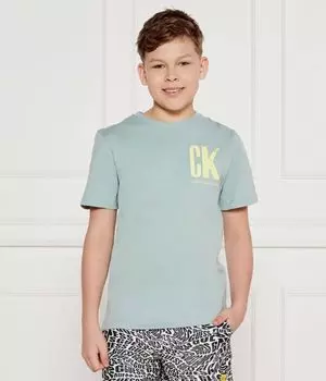 Футболки Regular fit Calvin Klein Jeans, голубой