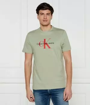 Футболки Regular fit Calvin Klein Jeans, зеленый