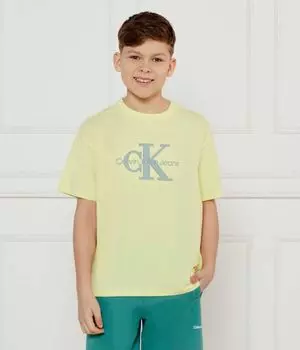Футболки Regular fit Calvin Klein Jeans, желтый