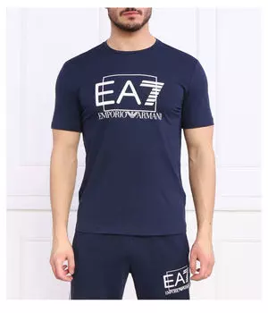Футболки Regular fit Ea7, синий