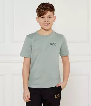 Футболки Regular fit Ea7, зеленый