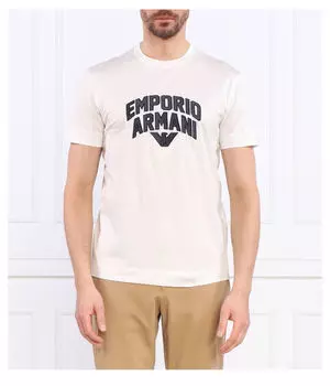 Футболки Regular fit Emporio Armani, бежевый