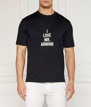 Футболки Regular fit Emporio Armani, черный