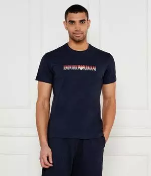 Футболки Regular fit Emporio Armani, синий