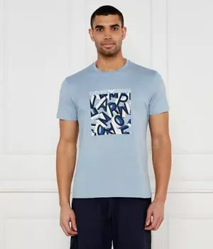 Футболки Regular fit Emporio Armani, синий