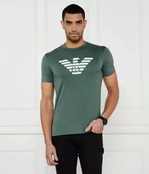 Футболки Regular fit Emporio Armani, зеленый