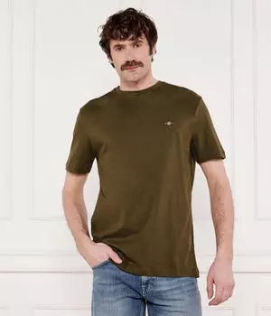 Футболки Regular fit Gant, хаки