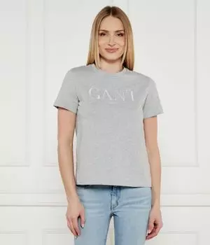 Футболки Regular fit Gant, серый