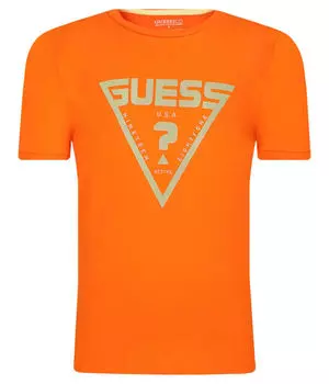 Футболки Regular fit Guess Active, оранжевый