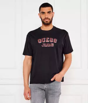 Футболки Regular fit Guess Jeans, черный