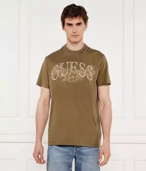 Футболки Regular fit Guess Jeans, хаки