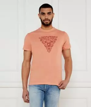 Футболки Regular fit Guess Jeans, оранжевый