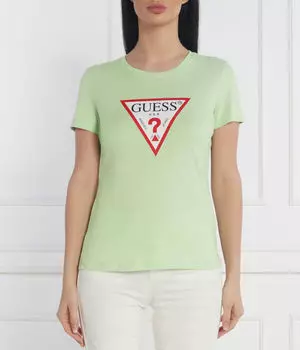 Футболки Regular fit Guess Jeans, зеленый