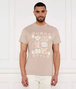 Футболки Regular fit Guess Jeans, желтый