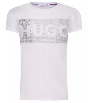 Футболки Regular fit Hugo Kids, белый