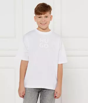 Футболки Regular fit Hugo Kids, белый