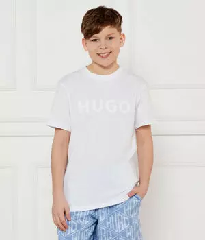Футболки Regular fit Hugo Kids, белый