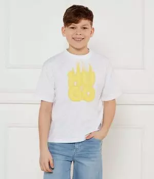 Футболки Regular fit Hugo Kids, белый