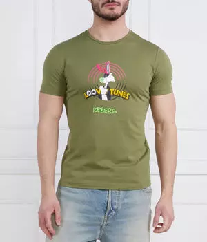 Футболки Regular fit Iceberg, хаки