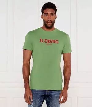 Футболки Regular fit Iceberg, зеленый