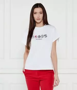 Футболки Regular fit Karl Lagerfeld, белый