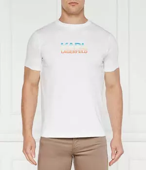 Футболки Regular fit Karl Lagerfeld, белый