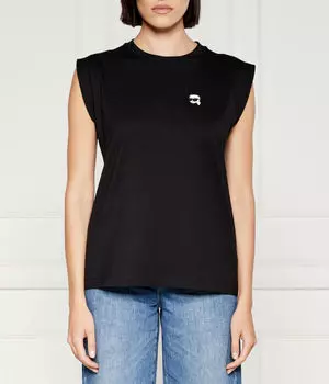 Футболки Regular fit Karl Lagerfeld, черный