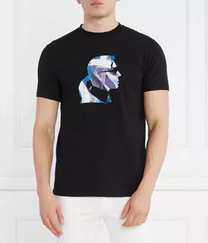 Футболки Regular fit Karl Lagerfeld, черный