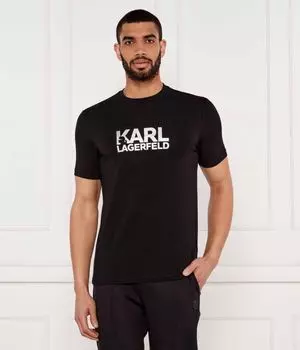 Футболки Regular fit Karl Lagerfeld, черный